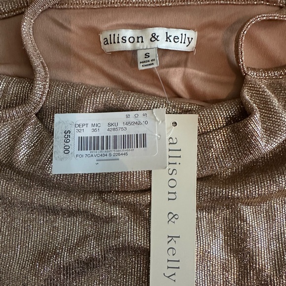 Gold Dress - Womens Small - NWT - Picture 2 of 2